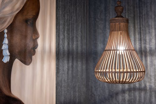 棕色和白色吊灯 · 免费素材图片