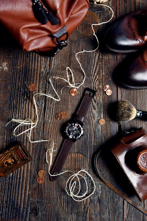 有关从上面查看, 垂直拍摄, 手表的免费素材图片