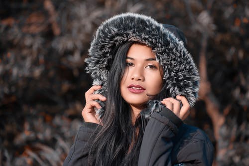 有关人造毛皮, 冷, 女人的免费素材图片
