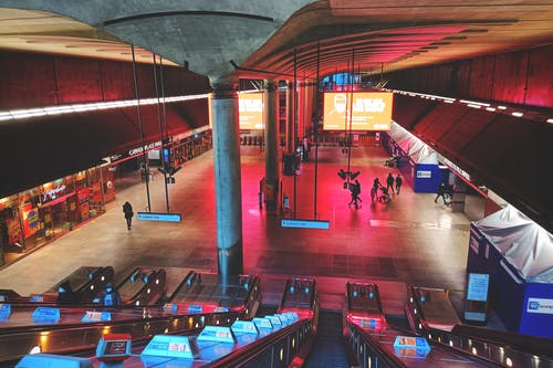 有关地铁站, 城市, 室内的免费素材图片