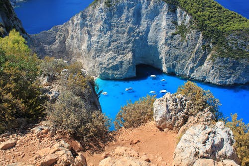 有关navagio, navagio海滩, 假期的免费素材图片