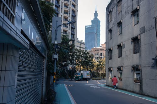 有关中央, 人行道, 光的免费素材图片