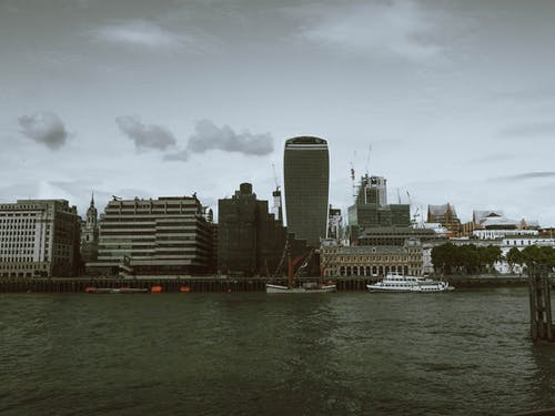 有关伦敦市中心, 城市, 天际线的免费素材图片
