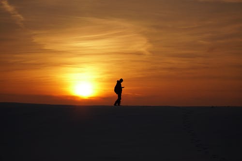 有关侧面, 冒险, 剪影的免费素材图片