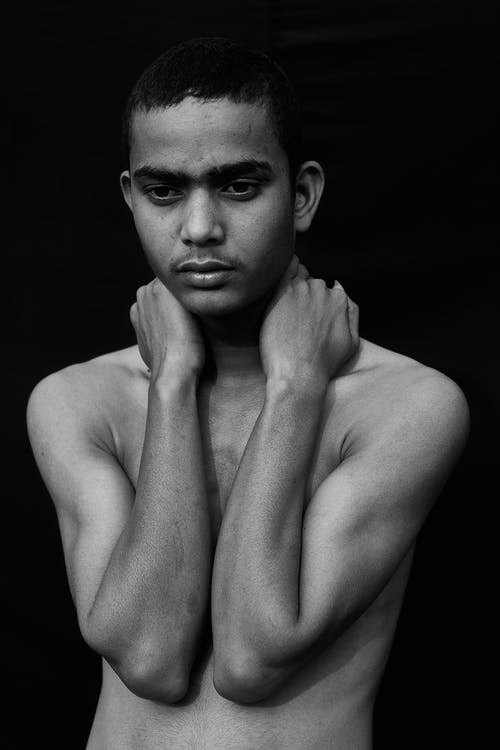 有关人, 在肩膀上, 垂直拍摄的免费素材图片