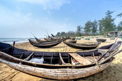有关划船, 地平線, 夏天的免费素材图片