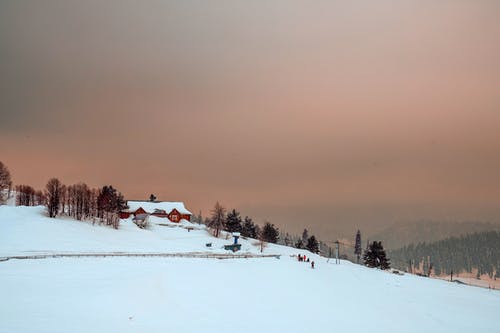 有关冬季, 天空, 房屋的免费素材图片