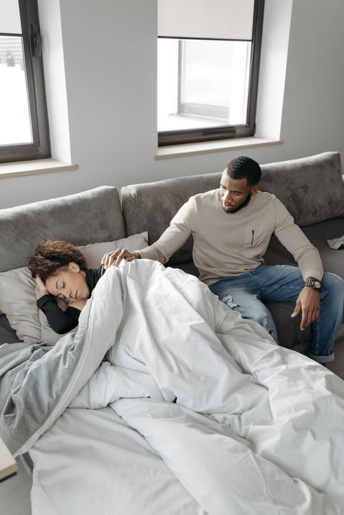 有关一對, 丈夫, 不适的免费素材图片