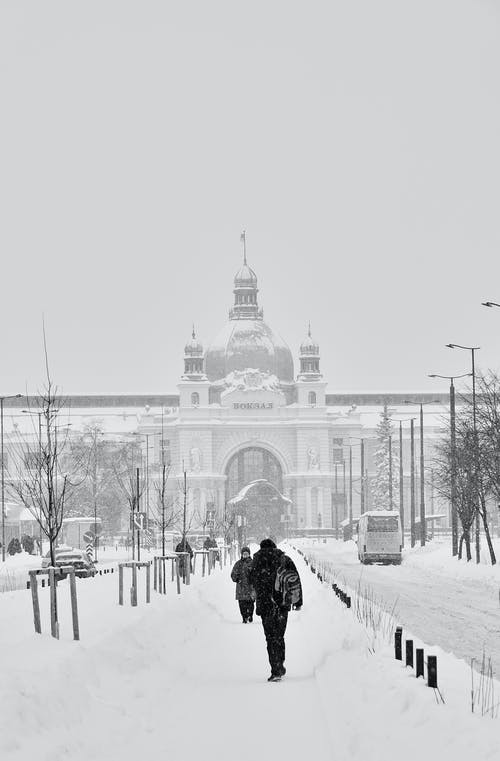 有关下雪的天氣, 冬季, 冷的免费素材图片