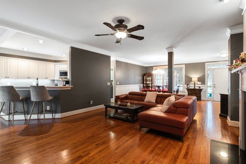 有关住宅, 吊扇, 室內的免费素材图片