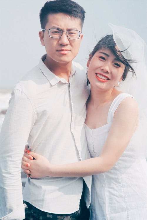 有关一對, 一起, 垂直拍摄的免费素材图片