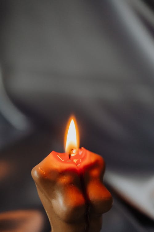 有关火焰, 点燃的蜡烛, 特写的免费素材图片