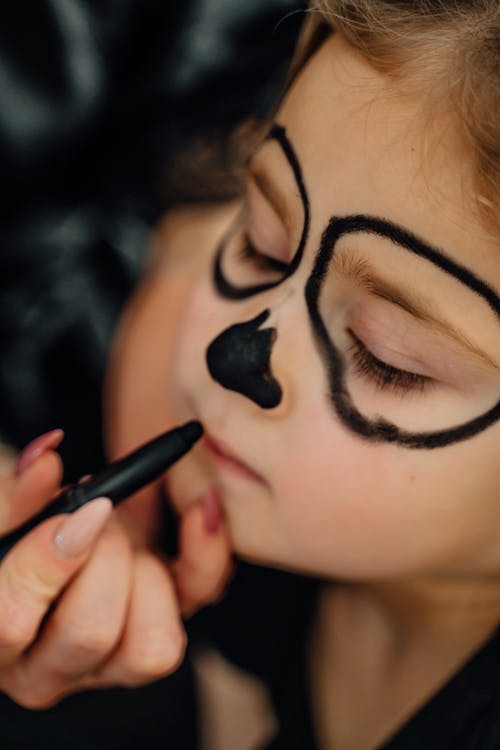 有关dia de los muertos, 万圣节主题, 创意化妆的免费素材图片