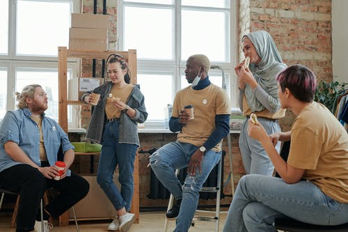 有关三明治, 吃, 咖啡的免费素材图片