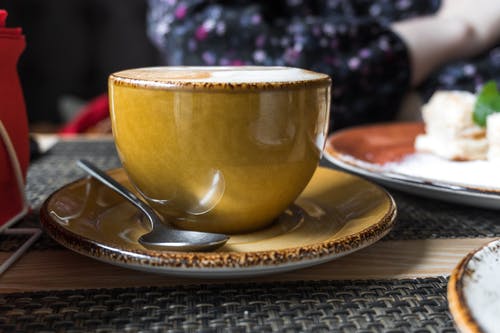 有关一杯咖啡, 卡布奇诺, 喝的免费素材图片