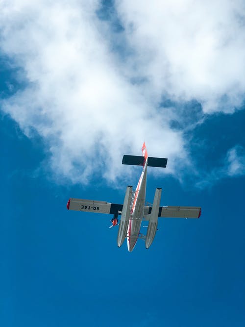 有关低角度拍摄, 白色的云, 航空的免费素材图片