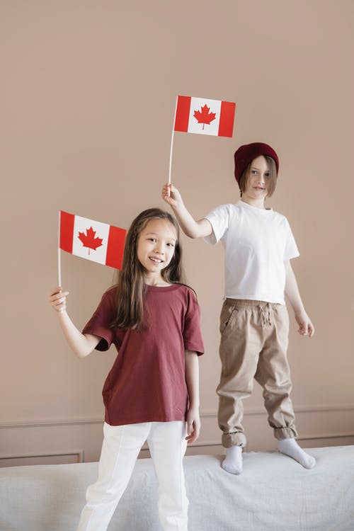 有关加拿大, 加拿大国旗, 垂直拍摄的免费素材图片