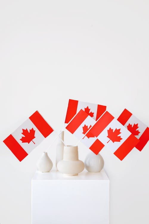 有关加拿大国旗, 垂直拍摄, 室内的免费素材图片