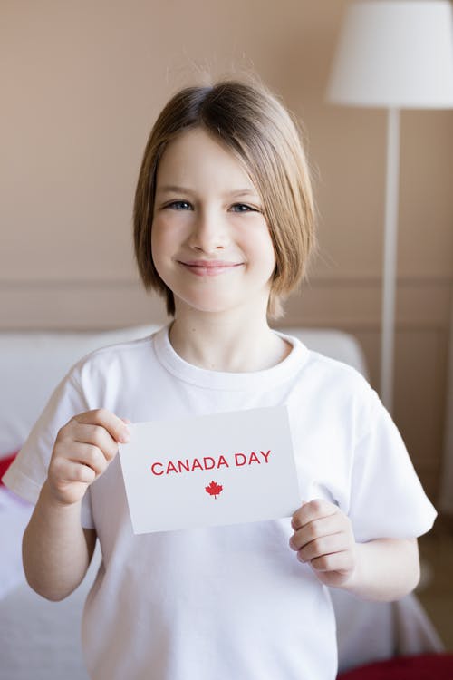 有关信, 兒童, 加拿大国庆日的免费素材图片