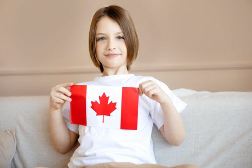 有关兒童, 加拿大国庆日, 加拿大国旗的免费素材图片