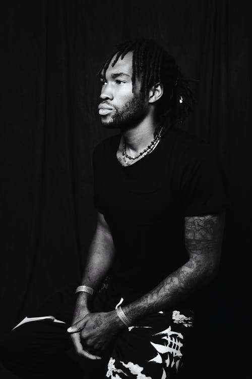 有关刺青的, 单色, 垂直拍摄的免费素材图片