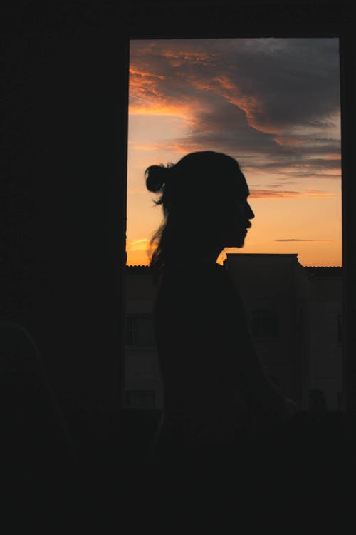 有关人, 侧面图, 剪影的免费素材图片