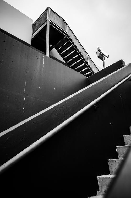 有关垂直拍摄, 建筑, 混凝土楼梯的免费素材图片