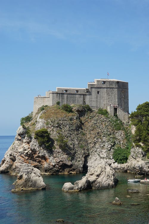 有关垂直拍摄, 岩石峭壁, 户外的免费素材图片