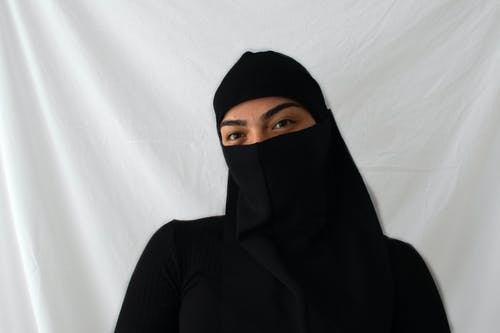有关伊斯兰教, 女人, 特写的免费素材图片