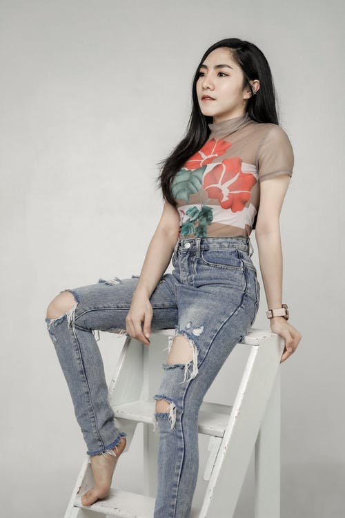 有关坐, 垂直拍摄, 時尚的免费素材图片