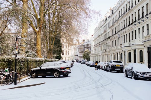 有关伦敦, 停, 冬季的免费素材图片