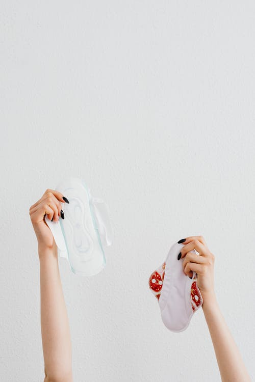 有关卫生巾, 垂直拍摄, 工作室拍摄的免费素材图片