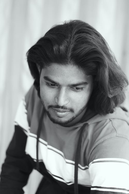 有关人, 单色, 垂直拍摄的免费素材图片