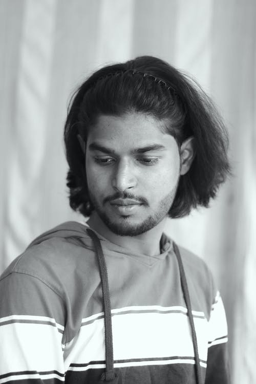 有关人, 单色, 垂直拍摄的免费素材图片