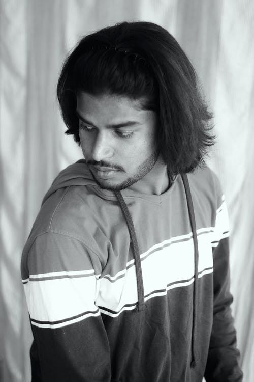 有关人, 单色, 垂直拍摄的免费素材图片