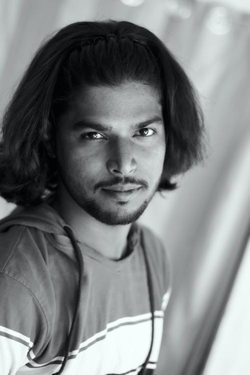 有关人, 单色, 垂直拍摄的免费素材图片