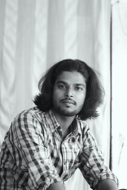 有关单色, 垂直拍摄, 有胡子的的免费素材图片