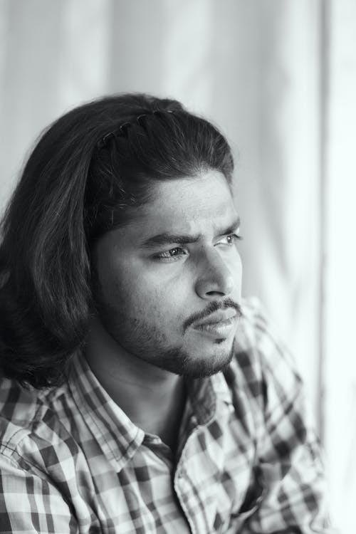 有关单色, 垂直拍摄, 有胡子的的免费素材图片