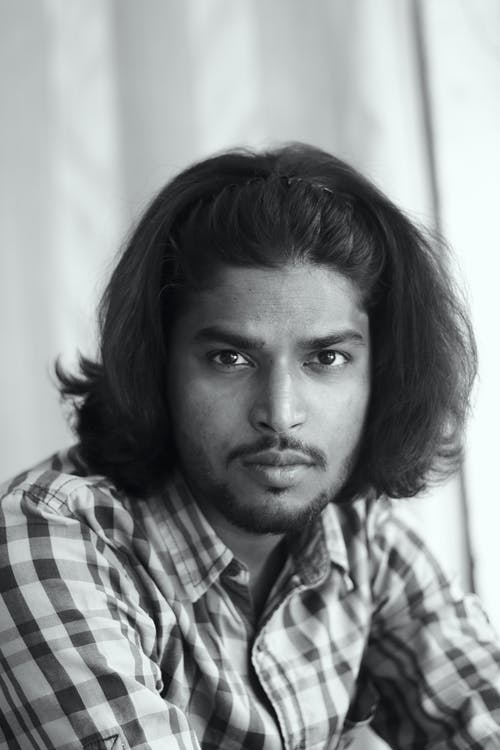 有关单色, 垂直拍摄, 有胡子的的免费素材图片