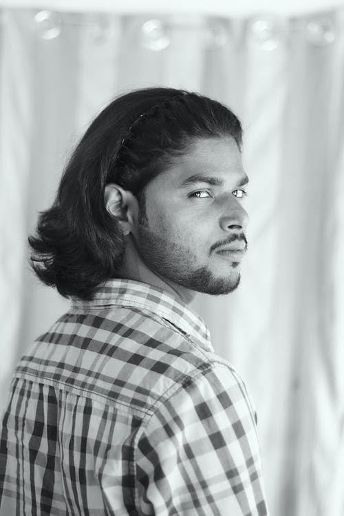 有关单色, 垂直拍摄, 有胡子的的免费素材图片