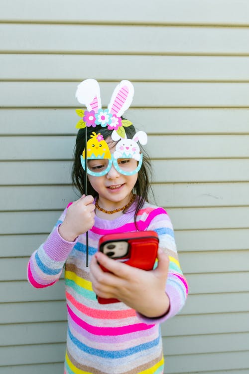 有关儿童, 兔子耳朵, 垂直拍摄的免费素材图片