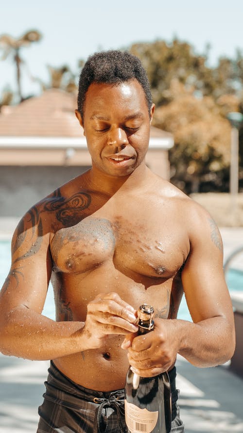 有关半裸, 喝, 打开的免费素材图片