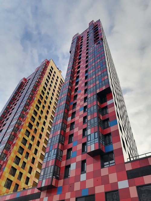 有关垂直拍摄, 城市, 塔的免费素材图片