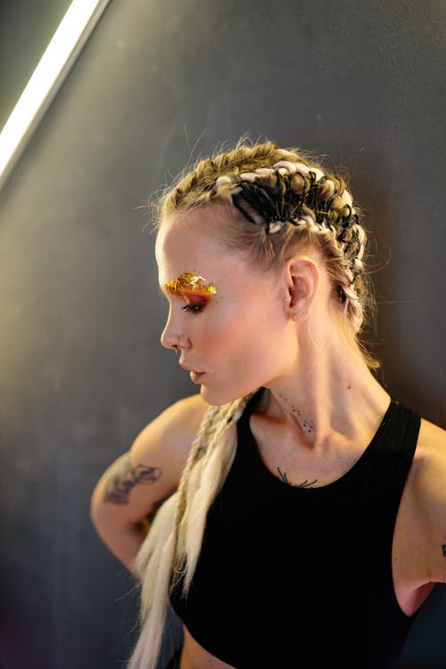 有关创意化妆, 刺青, 刺青的的免费素材图片