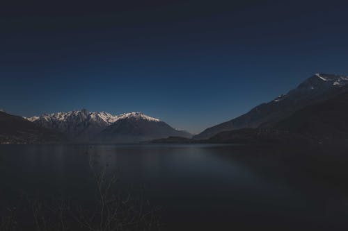 有关夜空, 天性, 山的免费素材图片