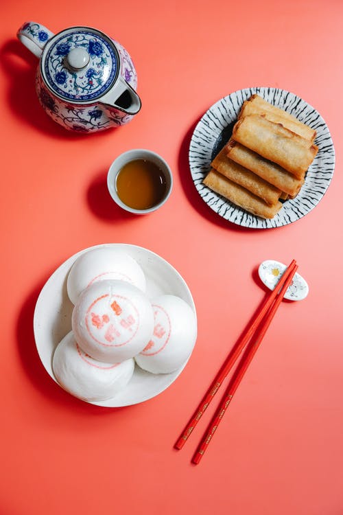 有关bun头, Flatlay, 中国新年的免费素材图片