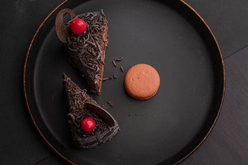 有关可口的, 巧克力, 法国玛卡龙的免费素材图片