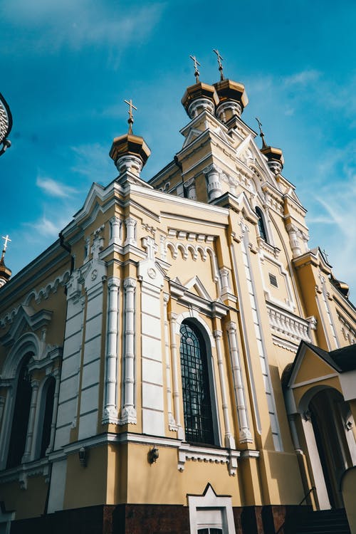 有关低角度拍摄, 垂直拍摄, 大教堂的免费素材图片
