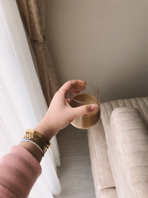 有关咖啡, 喝, 垂直拍摄的免费素材图片