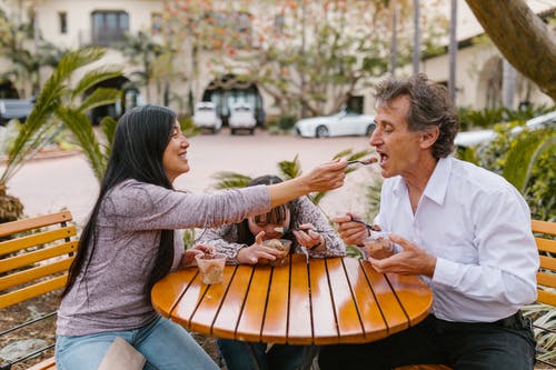 有关一起, 冰淇淋, 吃的免费素材图片